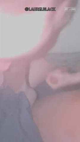 BBC Big Dick Blowjob Cock Worship Ebony Trans gif