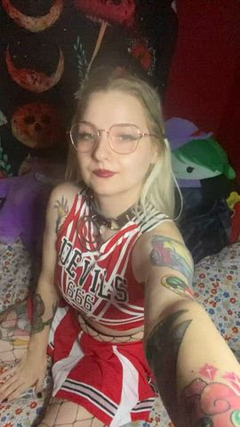 boobs cum egirl emo goth tattease tattoo goth-girls gif