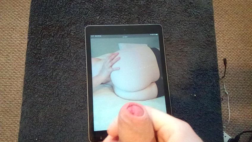 Big Ass Cum Tribute gif