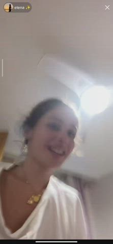 boobs nipslip tiktok gif