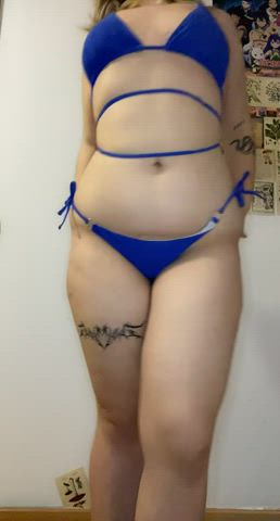 Would you bust in an 18 year old blonde?