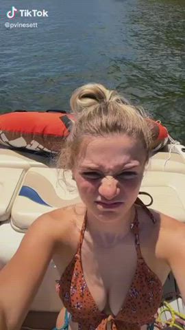 big tits bikini teen tiktok gif