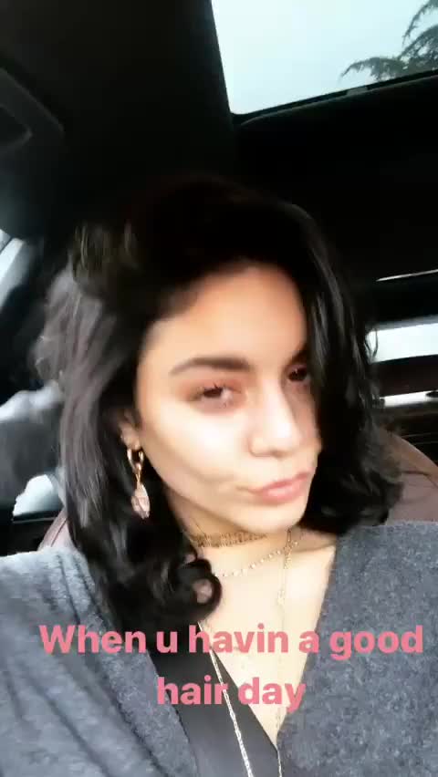 Vanessa Hudgens IG Good Hair Day
