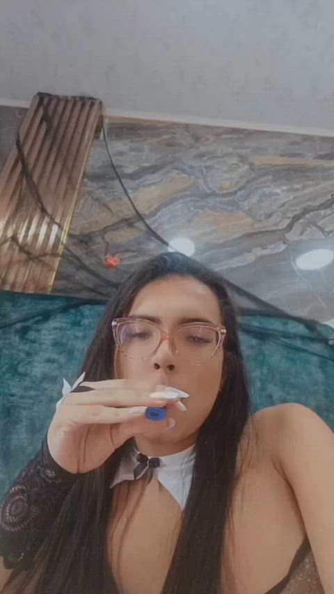 anal cum petite trans vaping gif