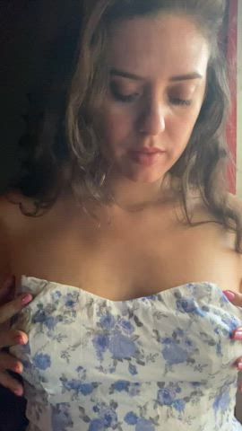 babe brunette cute onlyfans gif