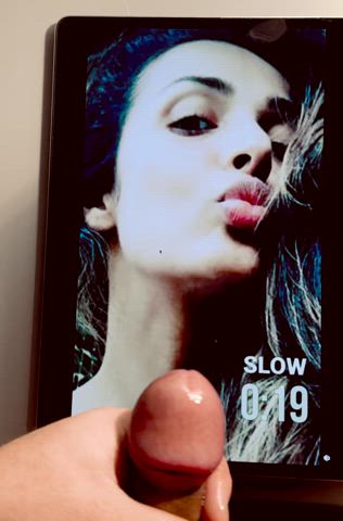 bollywood celebrity challenge cum cumshot desi indian indian cock tribute gif