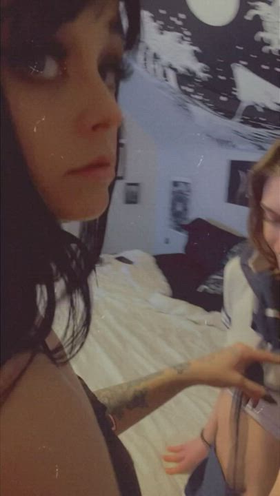 Me and bestie dress up and make each other cum (OC)