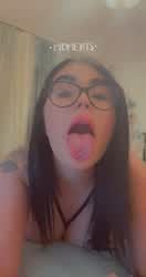 Big Tits Brunette Pierced gif