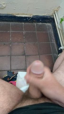 Very pent up today, needed a release at work 😩