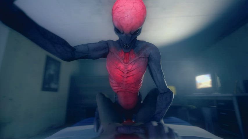 you x sectoid from xcom with female pov sfm video by jampantz