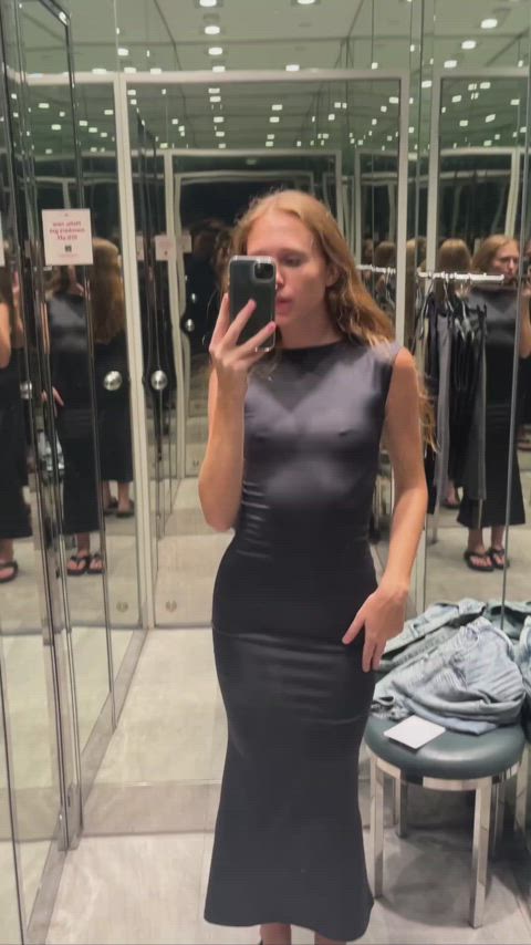 Love the way this dress fits me