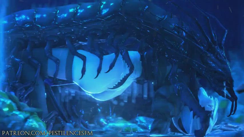 Rare footage of Giant Centipede mating (PestilenceSFM)