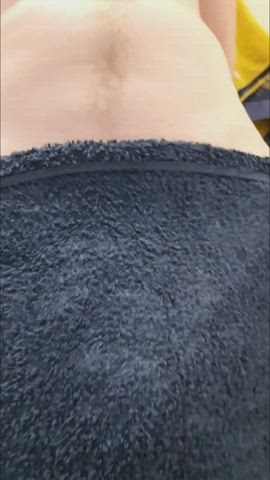 Cock Cock Worship Towel gif