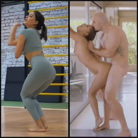 bollywood celebrity desi indian standing doggy tight ass tight pussy gif