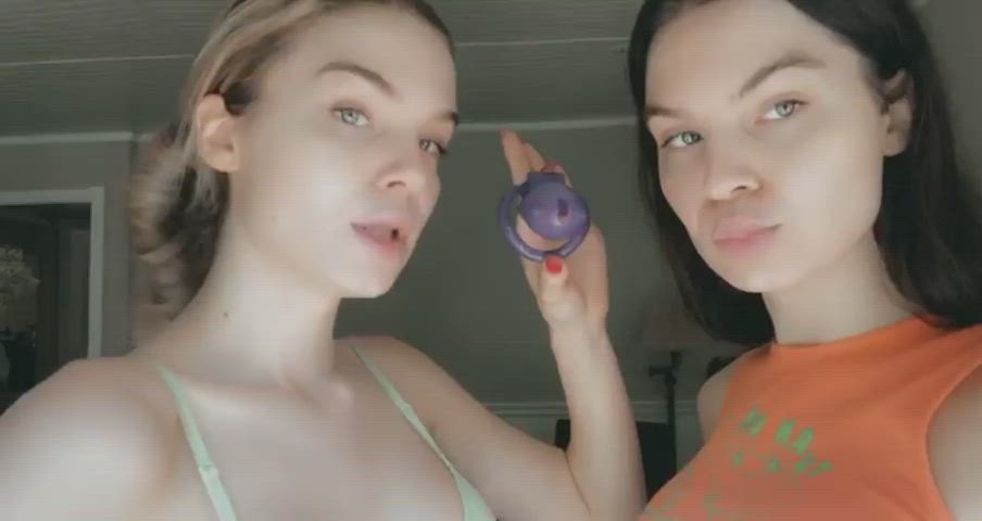 Chastity Femdom Mistress gif