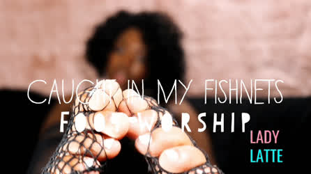 Ebony Femdom Foot Fetish gif