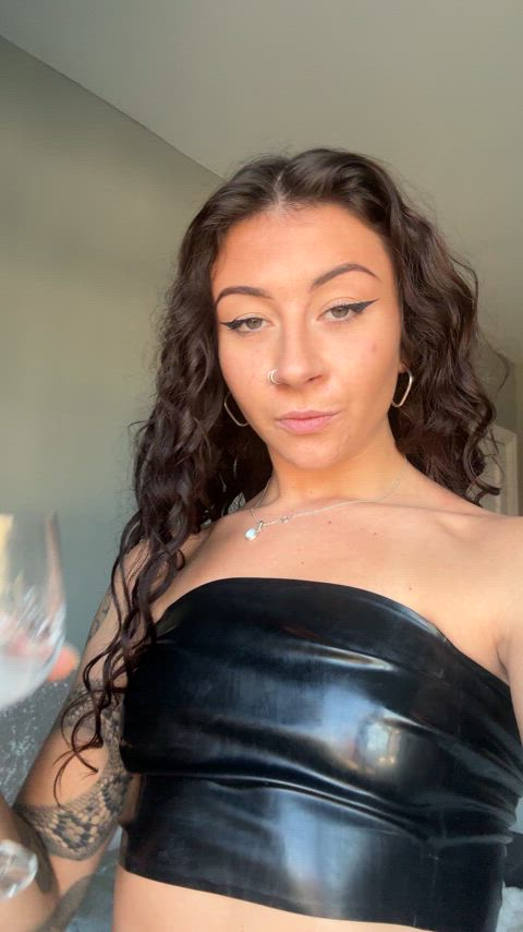 Take the cup and drink it all down, don’t stop until every drop is gone, I want