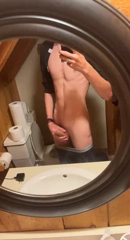 Mirror stroking GIF by optidun