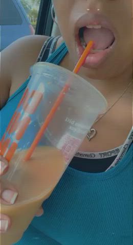 Lips Tease Tongue Fetish gif