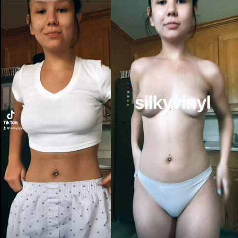 side by side