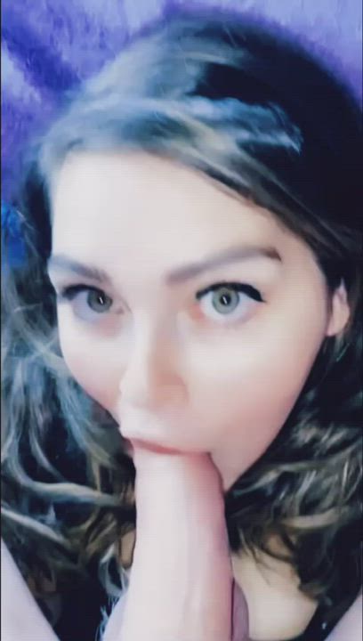 I can't stop SUCKING until he CUMS in my mouth