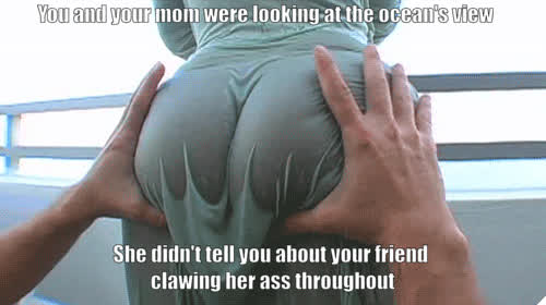 big ass caption dress groping wet gif