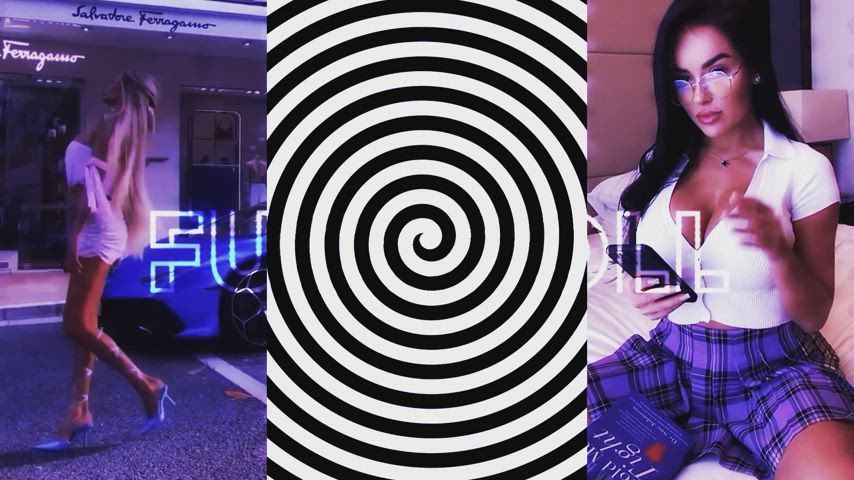 [Bimbo Labs] - Split Screen Subliminal Hypnosis