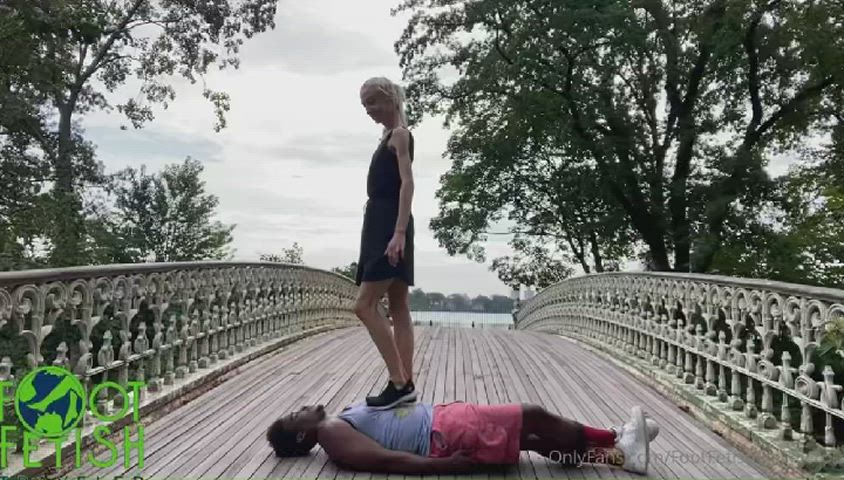 Polish Public Stinky Foot Trample Dance Central Park NYC
