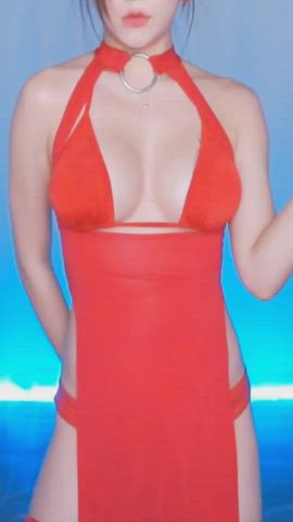 asian dancing korean tease gif