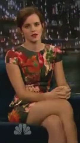 1 minute of Emma Watson lifting her skirt
