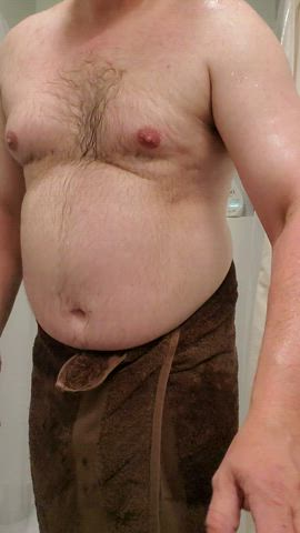 Fresh out of the shower