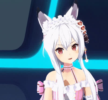 anime non-nude reaction gif
