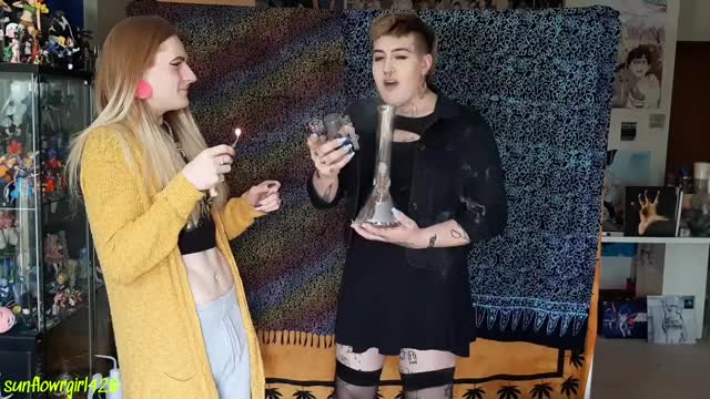 Trans Girls Smoke and Fuck