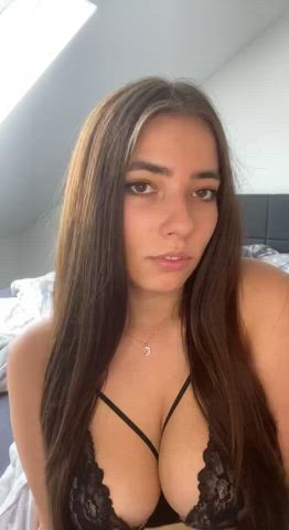 Let me bounce my titties in your face