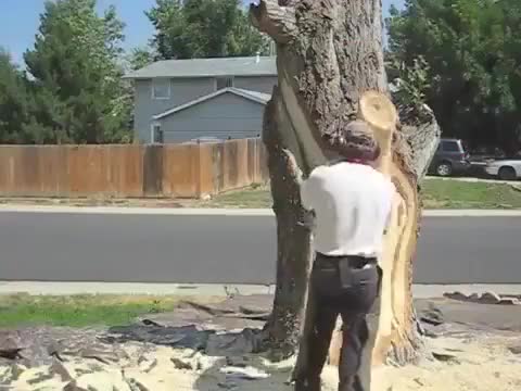 Lueb Popoff bringing Wood to Life