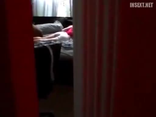 Caught mom alone