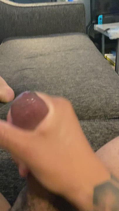 Finally releasing a big load