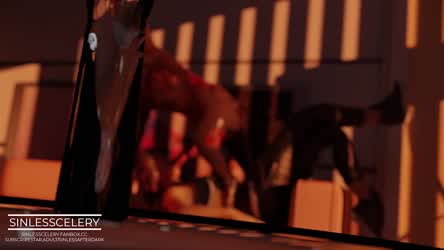 Judy Alvarez With a Dog (Cyberpunk 2077) [SinlessCelery]