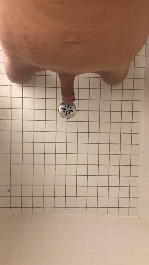 bathroom fetish pov pee peeing piss pissing shaved shower watersports awc male-pissing