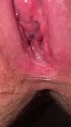 Wifeys (28f mom of 3) wet pussy 😛