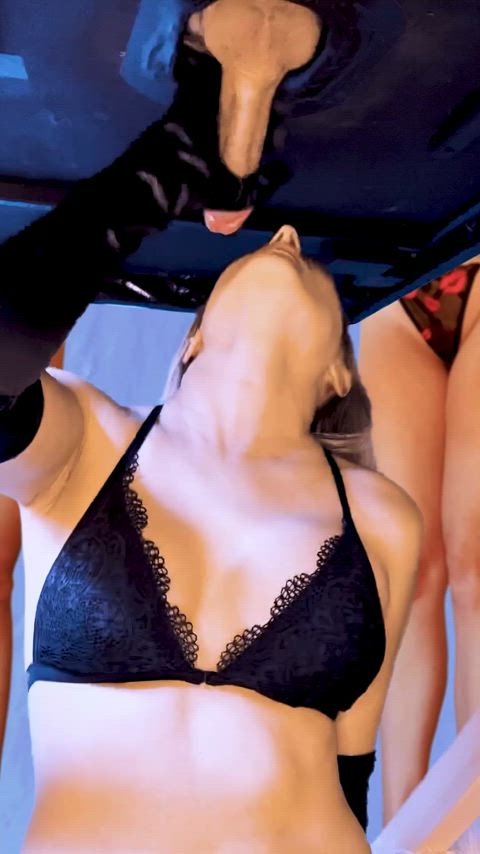 Milked his massive load all over my tits then took even more with some help from