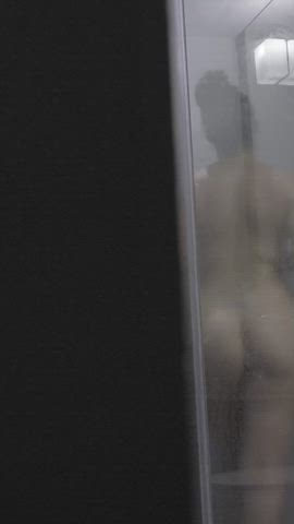 lightskinned shower spy spy cam step-sister gif