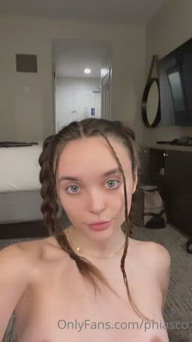 extra small perky small nipples small tits gif
