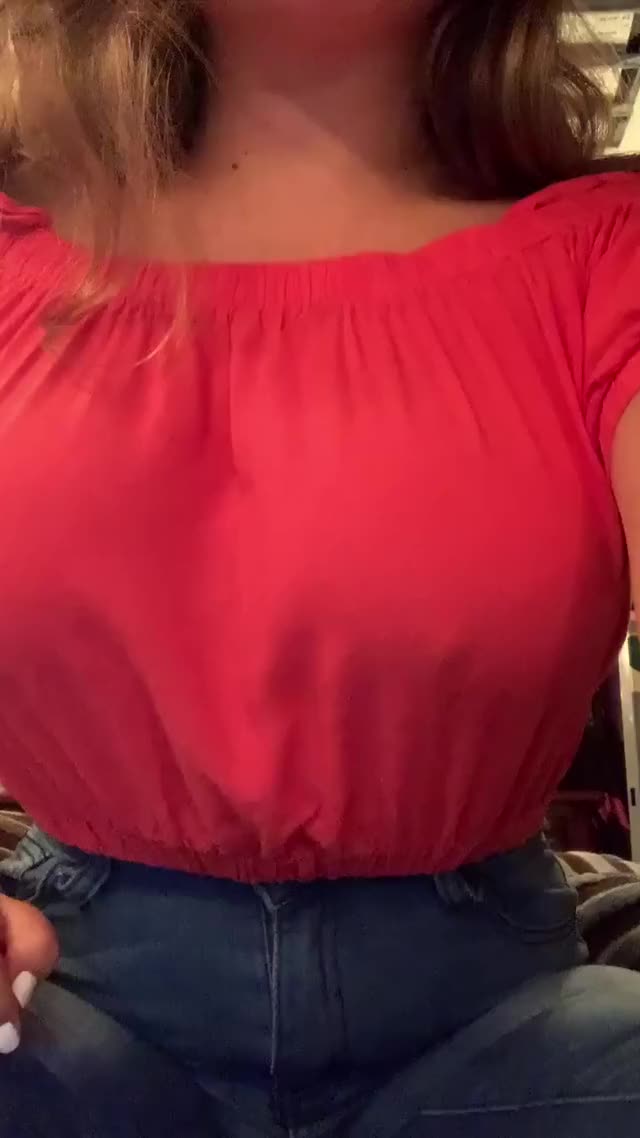 Red Shirt Titty Drop