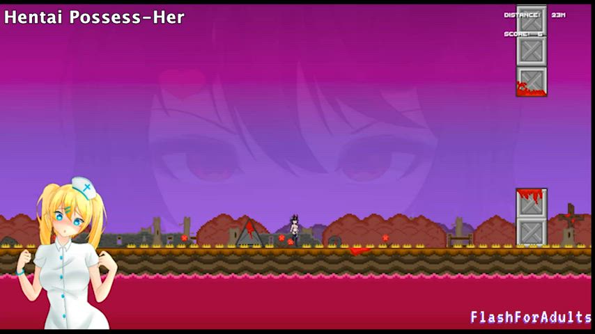 adult game animation anime gamer girl gif