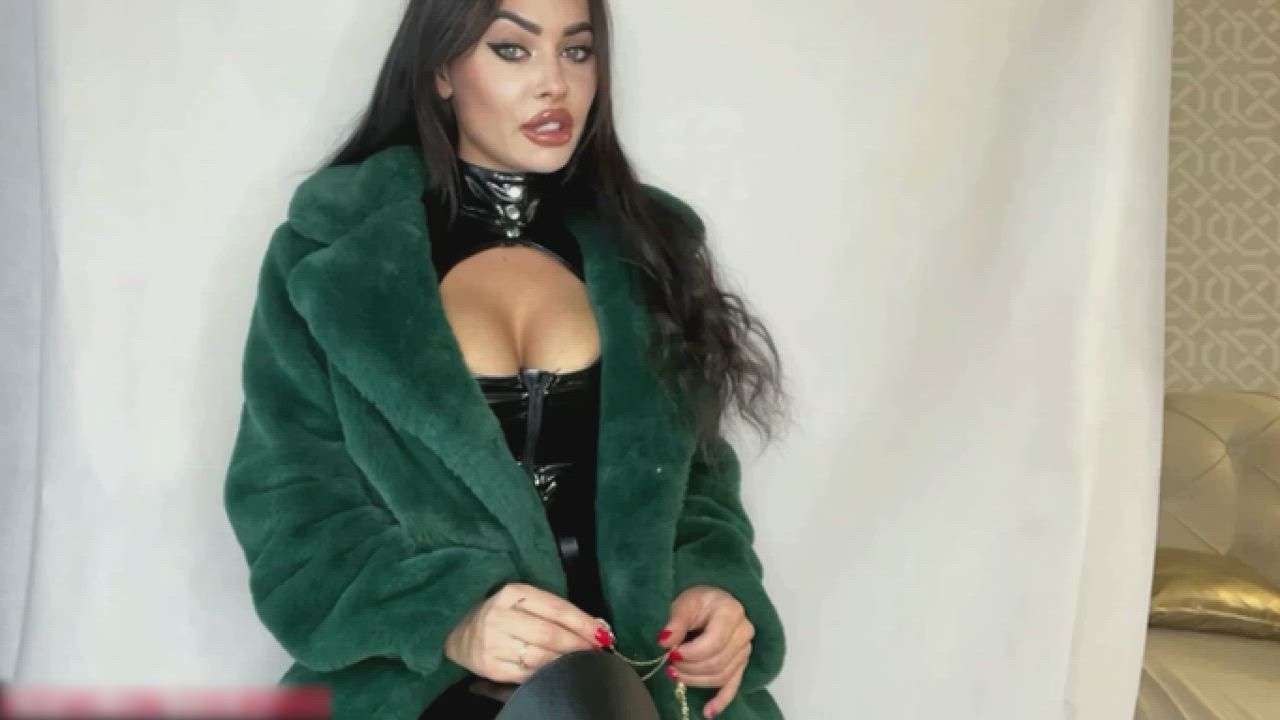 BDSM Body Boobs Femdom Latex Mistress gif