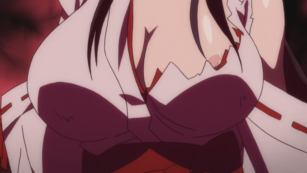Anime Big Tits Ecchi Nipple gif