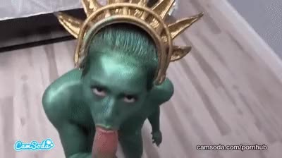 STATUE OF LIBERTY CAW CAW