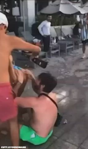 pools brings out the best party girls