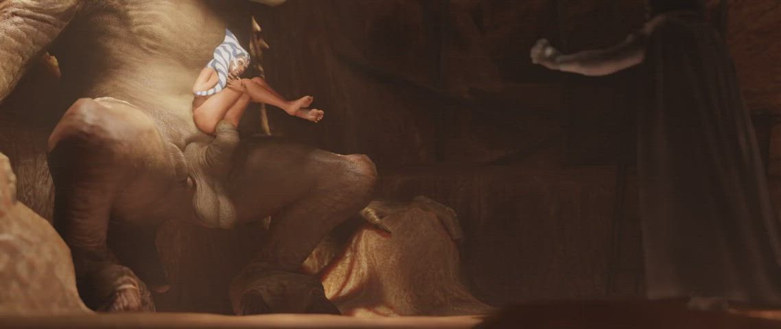 alien big dick deep penetration monster cock sfm size difference gif